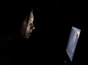 woman on laptop