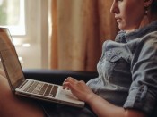 man with laptop