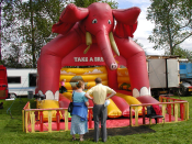 hiring a bouncy castle